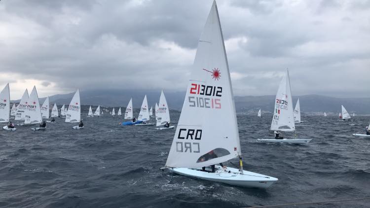  Laser Standard + Radial  U21 World Championship 2019  Split CRO  Final results, the Medals go to South America, Asia and Europe, best NorAm Liam Bruce CAN 20th