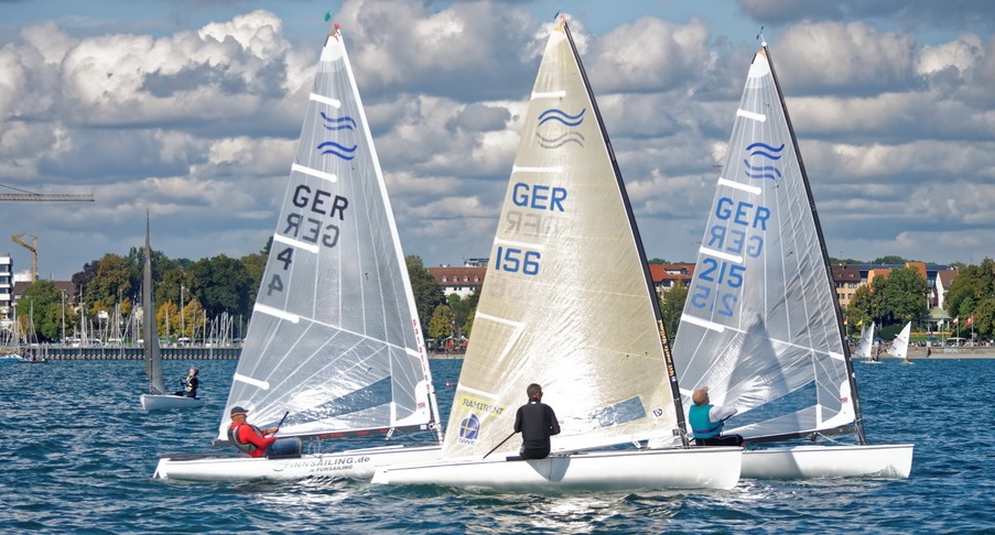  Finn  German Championship 2018  Friedrichshafen GER  Day 1, the Swiss