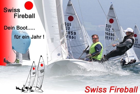  Kompetitive Mietboote von Swiss Fireball fuer die Saison 2020