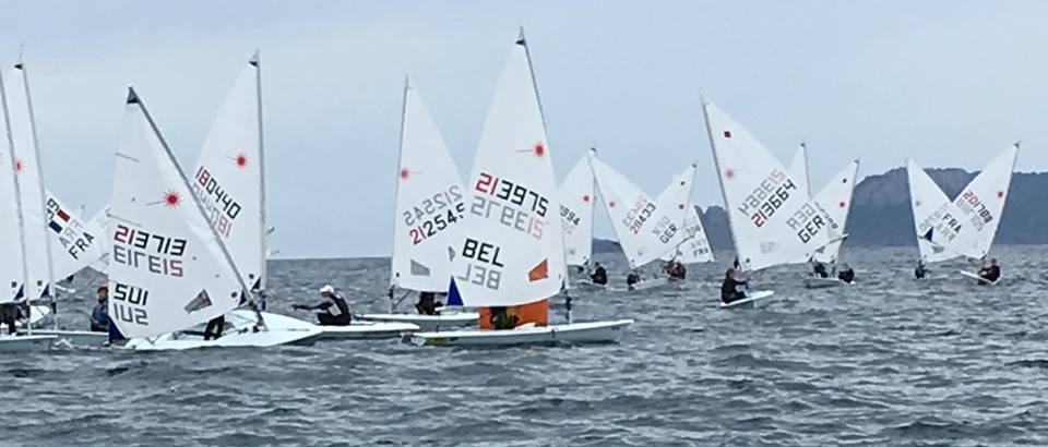  Laser  Europacup 2019  Act 3  Hyeres FRA  Day 1, the Swiss