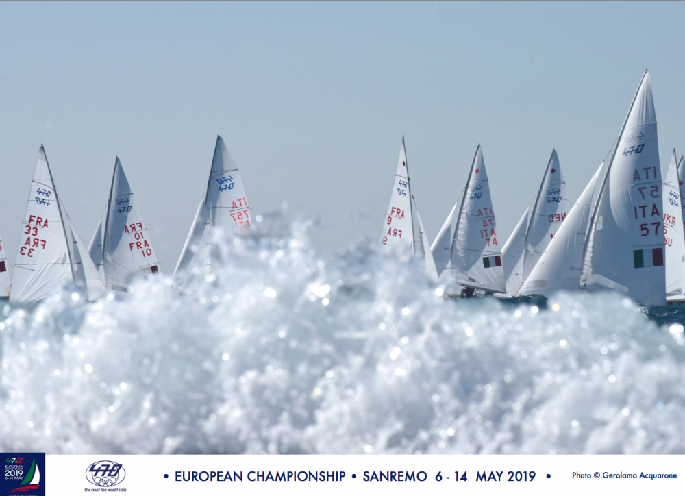  470  European Championship 2019  San Remo ITA  first races today with 3 USA teams