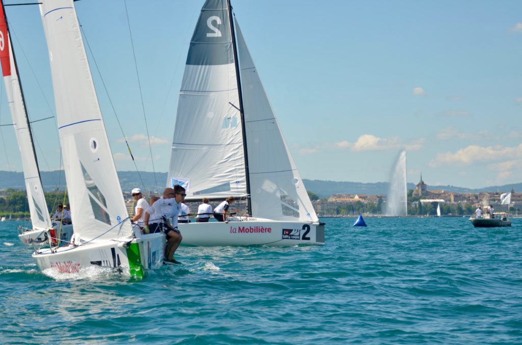  J/70  Swiss Sailing Super League, Act 4  SN Geneve  Final results, SN Geneva wins Round 4, RC Bodensee takes overall lead 