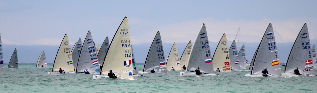 Finn  Franzoesische Meisterschaft  La Rochelle FRA  Final results, Merceron SUI 3rd, Christen SUI 5th