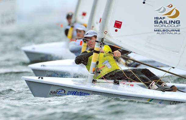  Laser  ISAF Olympic Worldcup 2016  Sail Melbourne  Melbourne AUS  Final results, Robert Davis CAN 7th