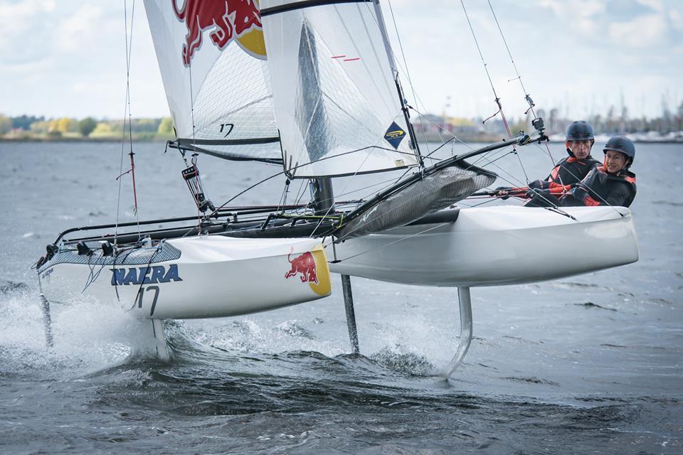  49er, 49erFX, Nacra 17  European Championship 2017  Kiel GER with USA and CAN teams in all Classes  Premiere for the foiling Nacra 17