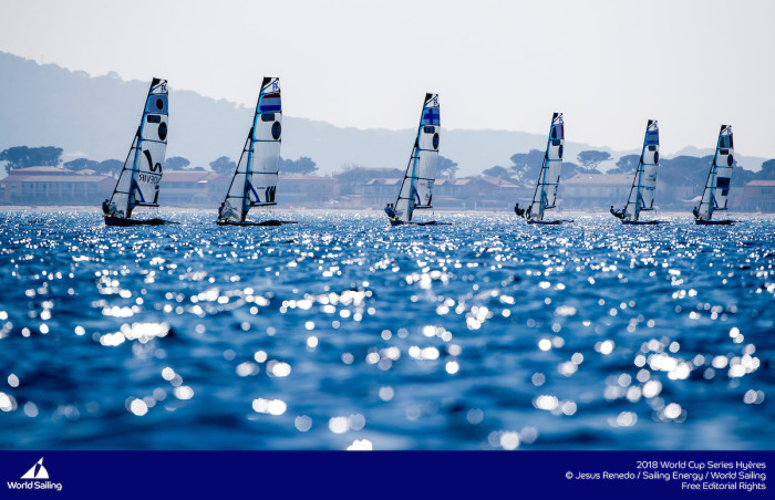  Olympic Worldcup  Semaine Olympique  Hyeres FRA  Day 1, brilliant in Lasers Radial, remarkable in Skiffs