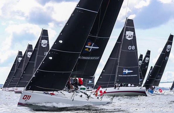  Melges IC37  2019 New York Yacht Club Invitational Cup  Newport, RI  Day 4, San Diego YC and Royal Sydney YS will duel for victory today