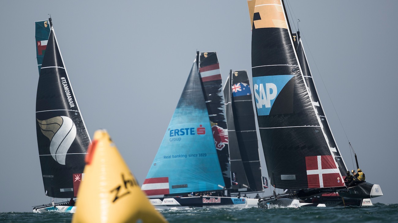  GC32  Extreme Sailing Series  Act 1  Muscat OMN  Day 3