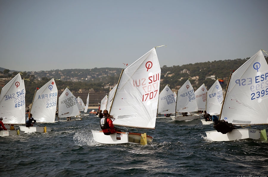  Optimist  Nations Trophy  Palamos ESP  Final results, the Swiss