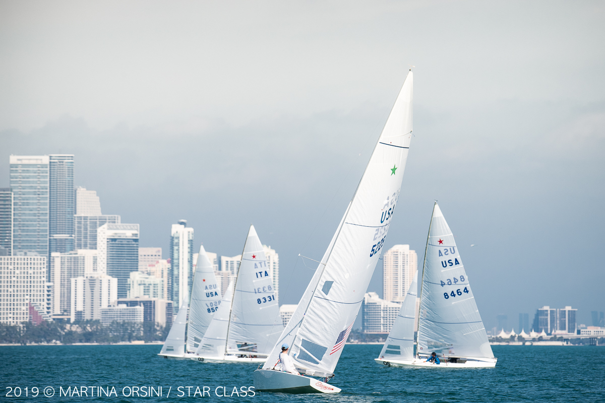 Star   Spring Championship  Miami FL, USA  Day 1  Three boats tied in the lead