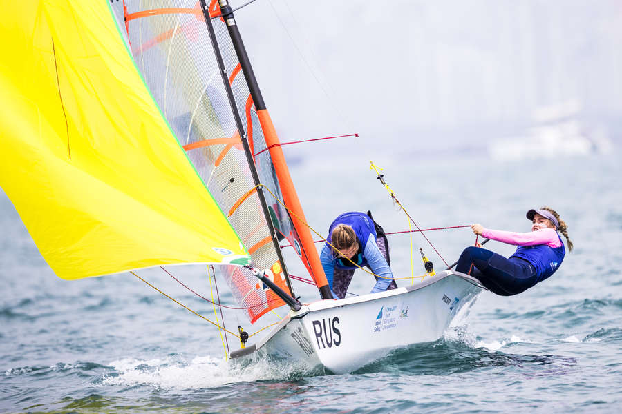  29er, 420, Laser Radial, Nacra 15, RS:XWindurfer  Youth World Championship 2017  Sanya CHN  Day 3, US Team with top results