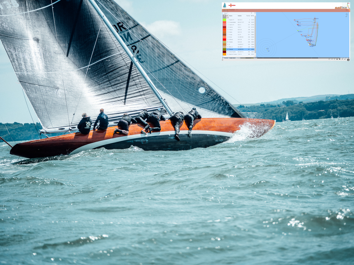  8mR  Worldcup 2019  Cowes GBR  Day 4, Fabre SUI remains on top