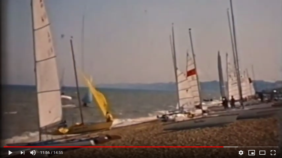  Sailing history  A and B  CatamaranTrials of the IYRU in 1967 