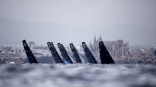  RC44  Racing Tour  Act 5  Palma ESP  Day 1, too much wind, racing postponed