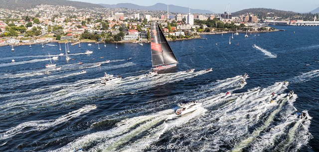  IRC  SydneyHobartRace  Hobart AUS  Day 4  Victoire pour 'Wild Oats XI'