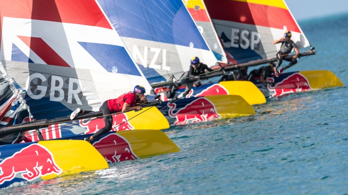  AC45Catamaran  Youth America's Cup  Hamilton BER  Day 2, Next Generation USA out