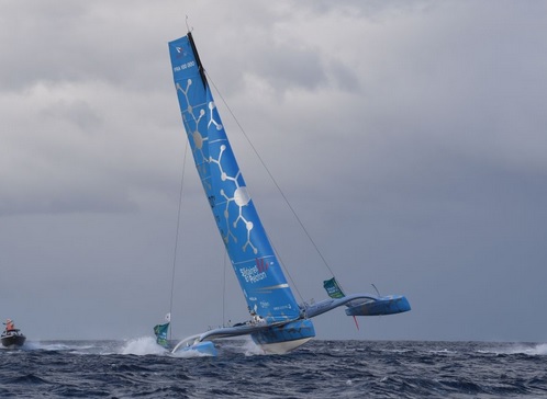 IMOCA Open 60, Class 40, Ultime, Multi 50  Route du Rhum  Day 12  Sieg fuer Paul Meilhat FRA !