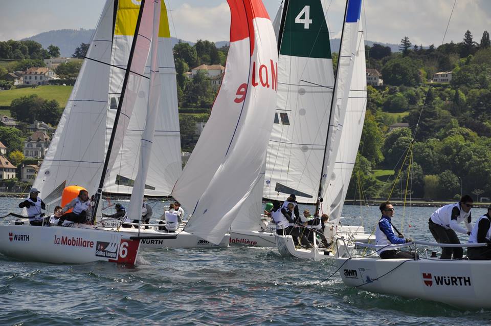  J/70  Swiss Sailing League 2016  Act 3  SN Geneve  Final results