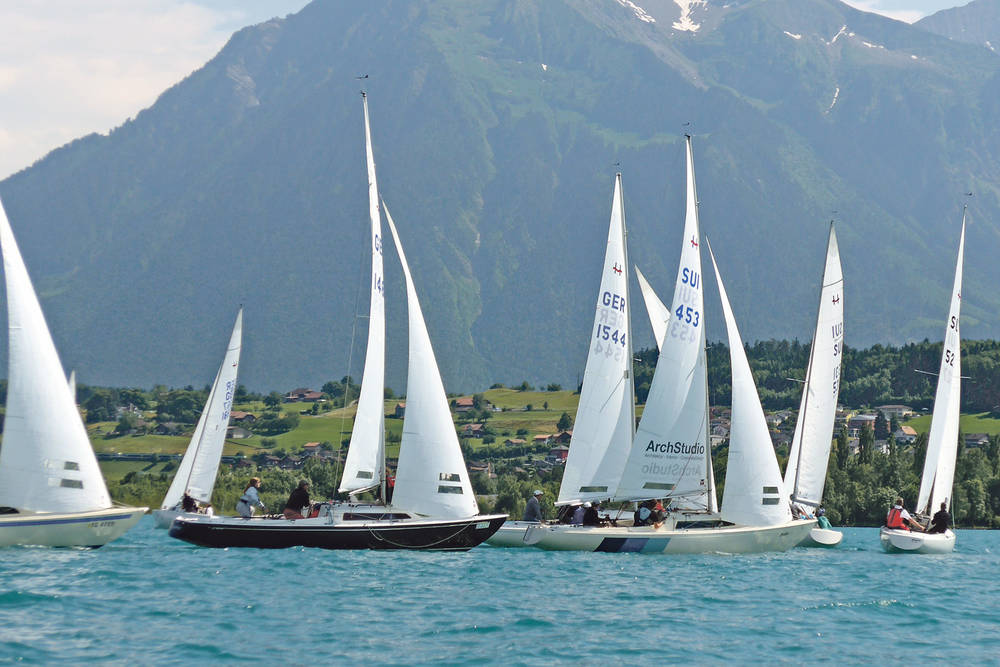  Drachen, Dolphin, HBoot  JungfrauTrophy  Thunersee YC