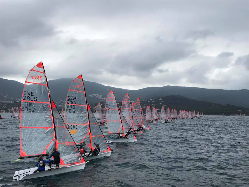  29er  Eurocup 2018, Act 2  Cavalaire FRA  Final results, the Swiss