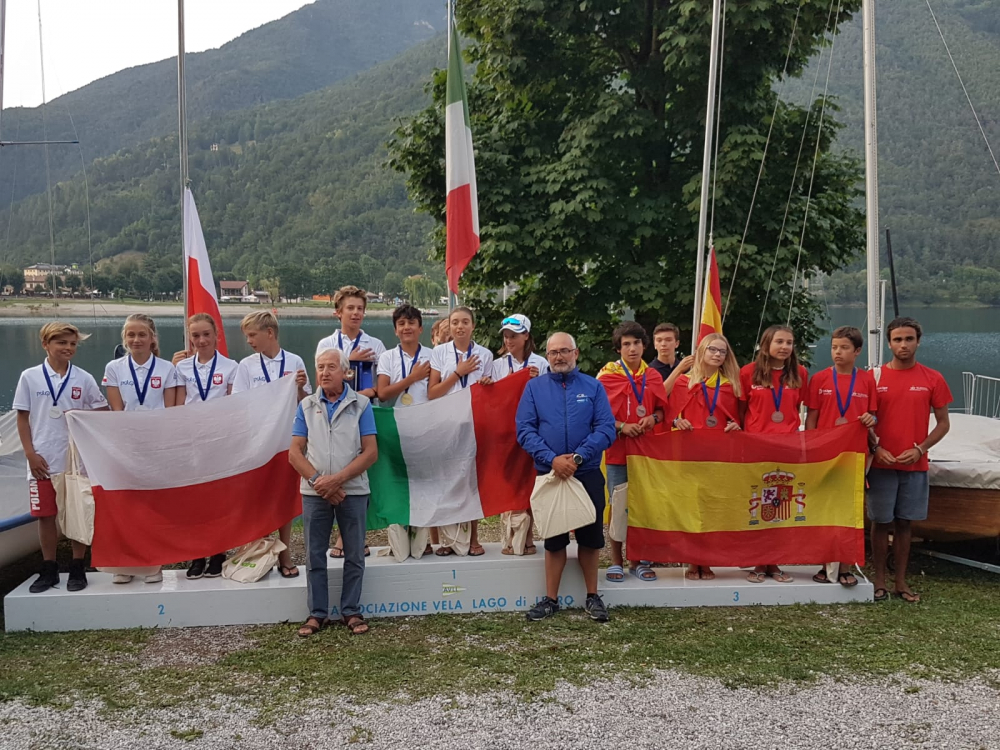  Optimist  Team Race European Championship 2019  Lago di Ledro ITA  Final results