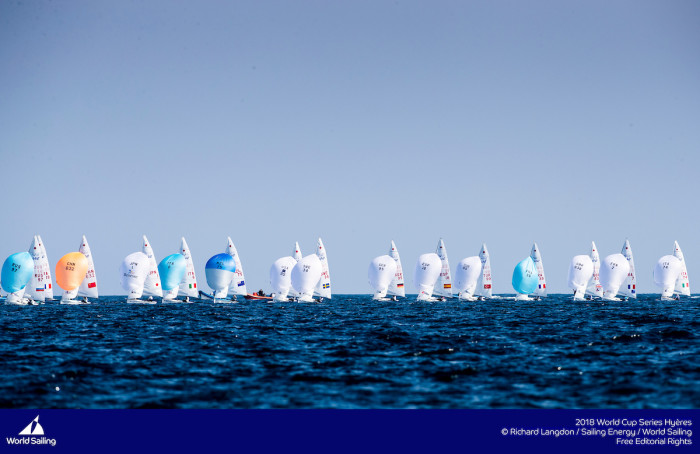  Olympic Worldcup  Semaine Olympic  Hyeres FRA  Day 3, NorAm top10s in Laser Radial only