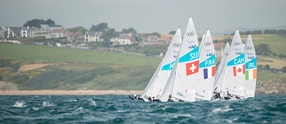  Olympic Worldcup 2016  Weymouth GBR  Day 1  Les Suisses