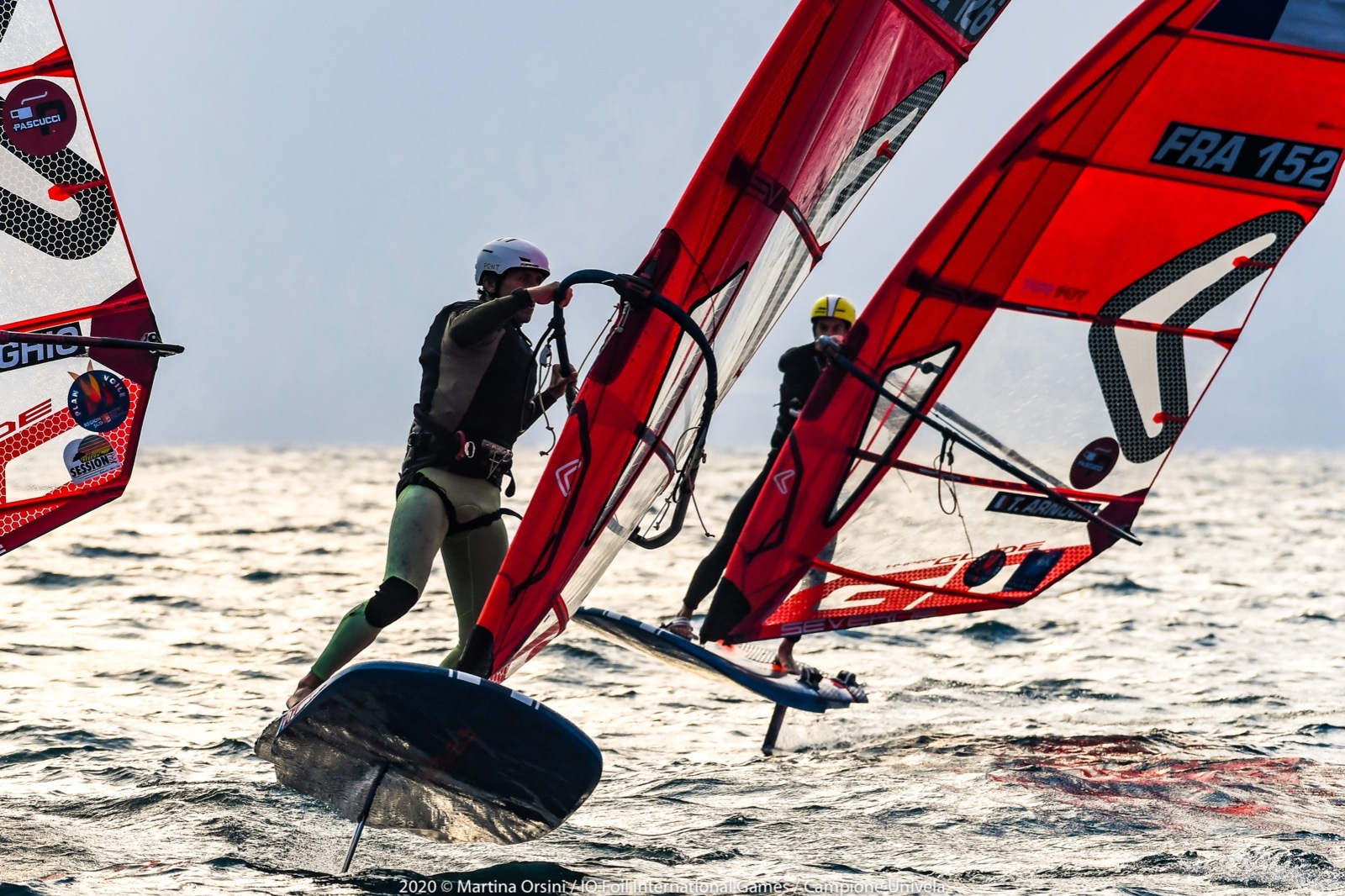  iQFoilWindsurf  International Games 2020  Campione del Garda ITA  Day 3  French drivers remain on top