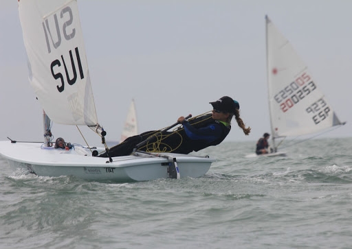  Laser Radial  World Championships 2020  Melbourne AUS  Day 2, Jayet SUI new leader, Douglas CAN 9th