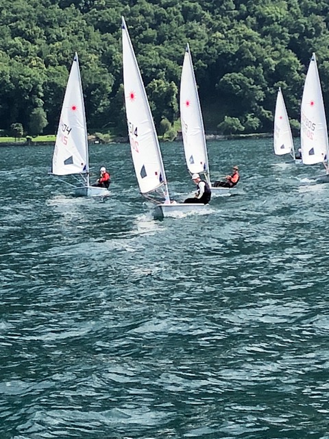  Laser  Swiss Championship 2018  CV Lago di Lugano  Day 3