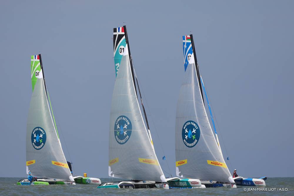  Diam 24  Tour de France à la Voile  Dunkerque FRA  Day 1, with 23 teams racing in 7 Acts until July 21