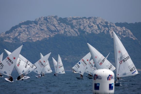  Laser  Europacup 2016  Hyeres FRA  Day 3, the Swiss