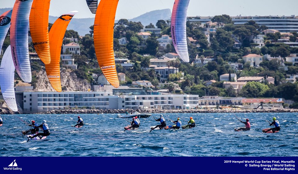  Olympic Worldcup  Finals  Marseille FRA  Day 6  McNay/Hughes USA on 8th qualified for the Medal Race today