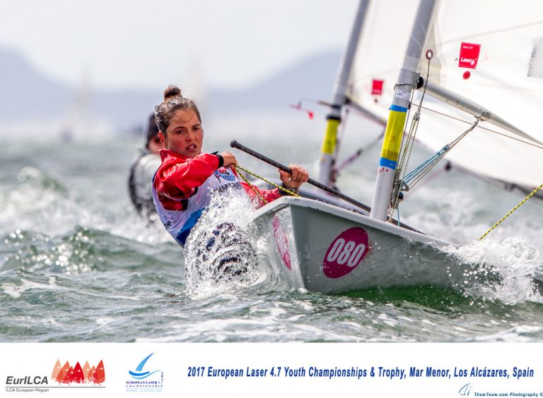  Laser 4.7  Youth European Championship  Patras GRE  Day 2, the Swiss