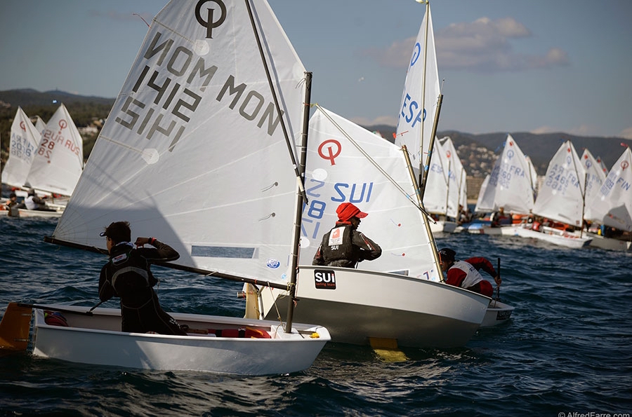  Optimist  Nations Trophy  Palamos ESP  Day 1, the Swiss