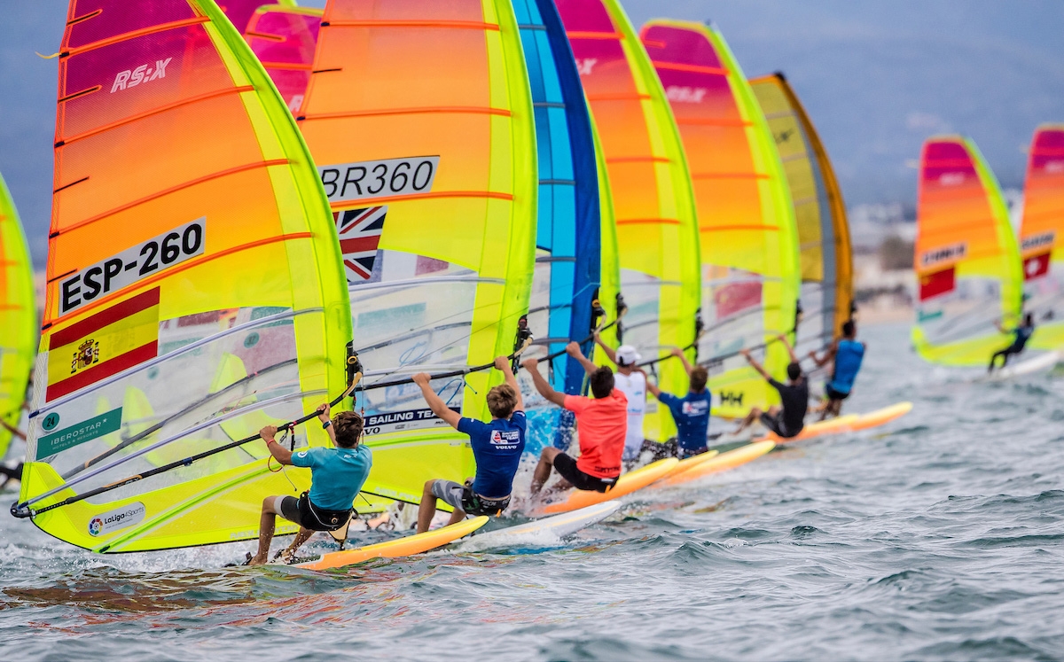  RS:XWindsurfing  World Championship 2021  Cadiz ESP  Day 1, with USA and MEX participants