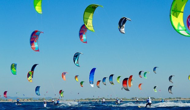  Kite Boarding  Foil Kite Championnat de France  Hyeres FRA  Day 3