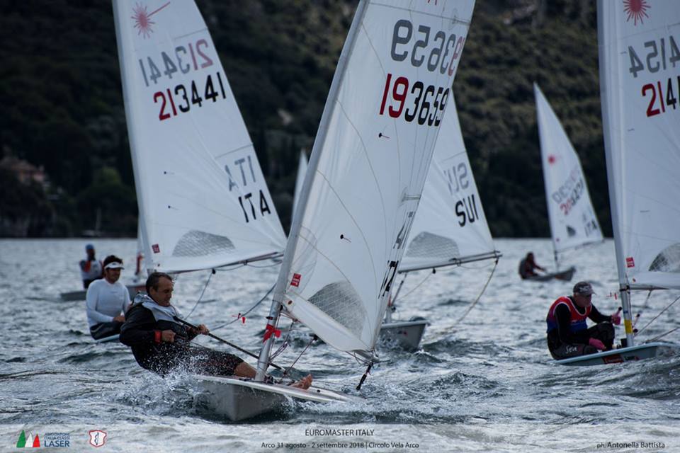  Laser Standard + Radial  Euro Master Series  Arco ITA  Final results, the Swiss