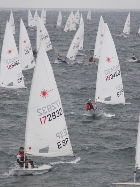  Laser  Euro Master Cup 2019  Calella ESP  Day 2, one race only, no changes on topo