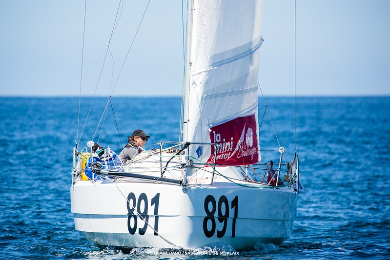  Mini 650  Les SablesLes AcoresLes Sables FRA  Day 2, trios leading in the two categories with 60nm left