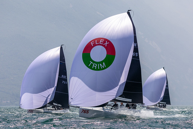  Melges 24  European Sailing Series  Act 3  Riva ITA  Day 2, three Italians on top