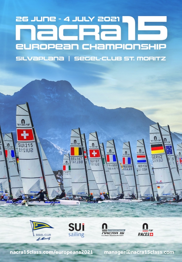  Nacra 15  European Championship 2021  Silvaplana SUI  First races today