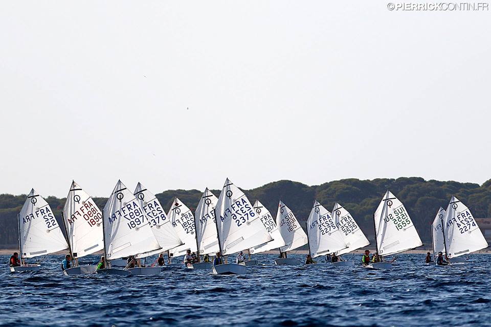  Optimist  Selection Interligue  Hyeres FRA  Day 2, the Swiss