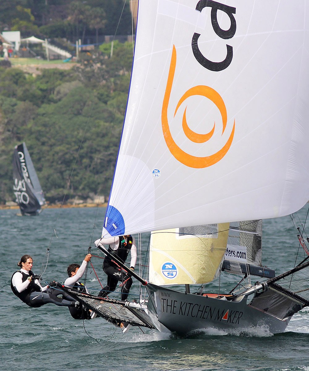  18 Footer  New South Wales Championbship  Sydney AUS  Race 2, Winning Group again on top