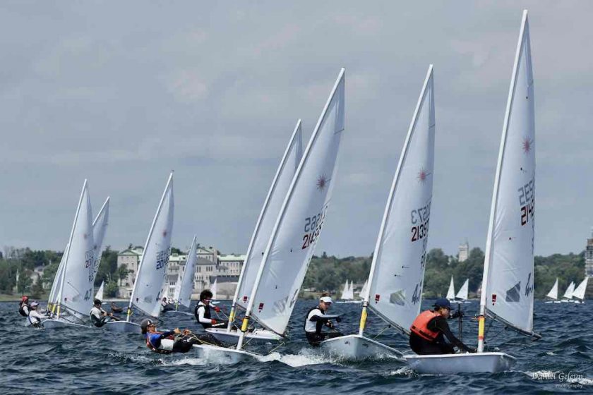  Laser 4.7  Youth World Championship 2019  Kingston CAN  Day 4  Anja Von Allmen SUI new on top
