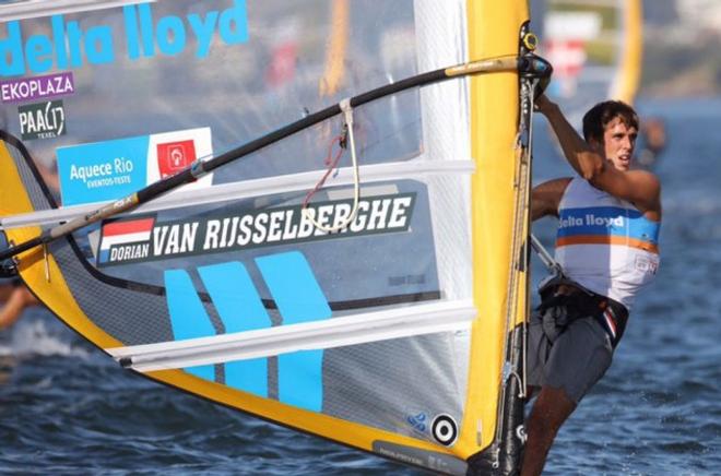  Olympic News from Rio  Dorian Van Rijsselberghe NED bekaempft das DreckWasser des OlympiaReviers