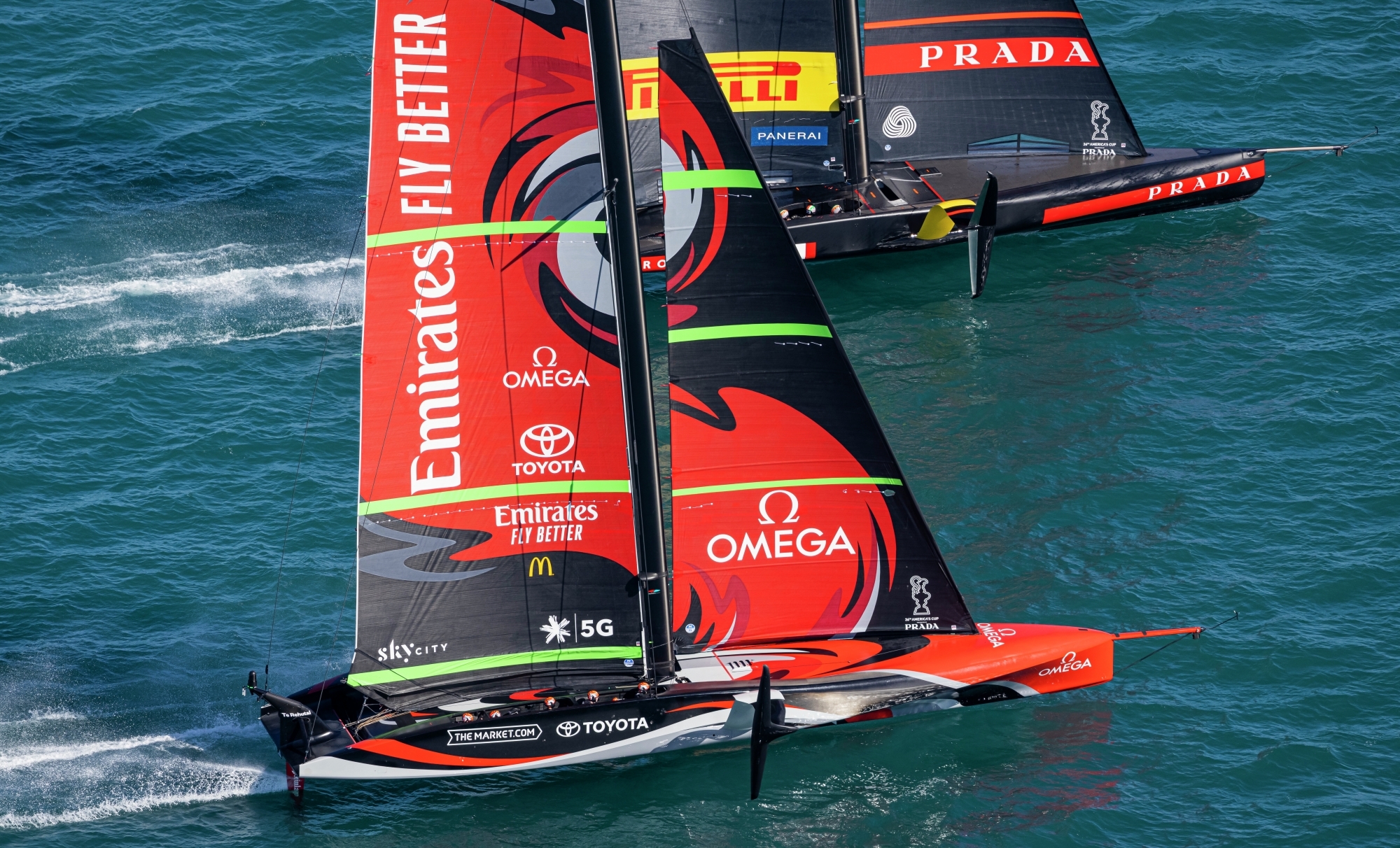  America's Cup  Auckland NZL  First races tomorrow