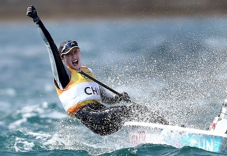  Laser Radial  the Olympic Champion Lijia Xu CHN is back  a video portrait