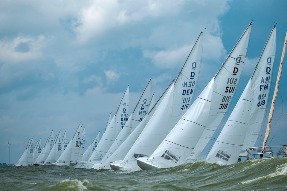  Dragon  Goldcup 2019  Medemblik NED  Day 5, Andrade POR solid leader ahead of Heerema NED and Gilmour AUS
