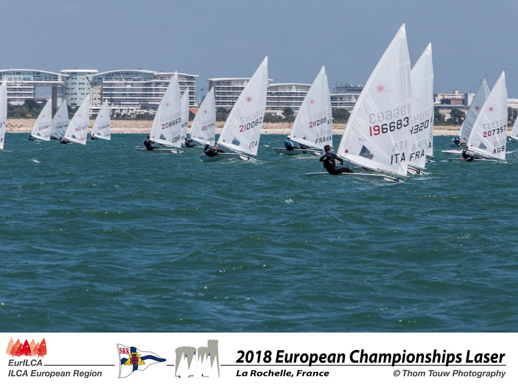  Laser Radial + Standard  European Championship 2018  La Rochelle FRA  Day 5, the Swiss